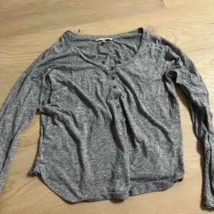 Grey lounge long sleeve